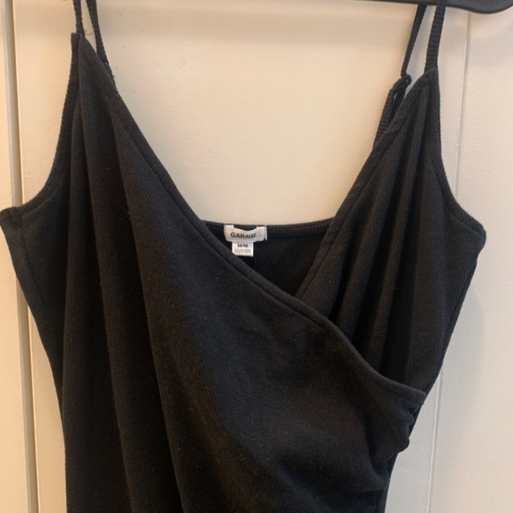 Little Black Strappy Dress - Picture 3 of 4